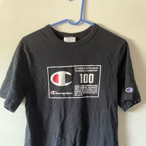 Black champion t-shirt